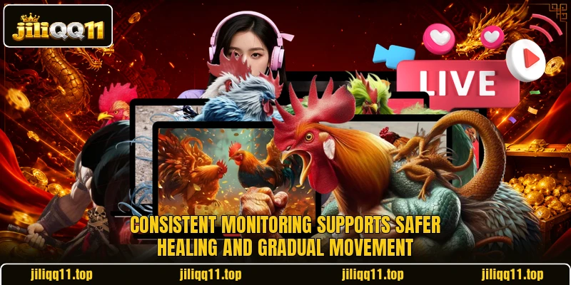 Consistent monitoring supports safer healing and gradual movement