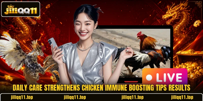 Daily care strengthens chicken immune boosting tips results Daily care strengthens chicken immune boosting tips results