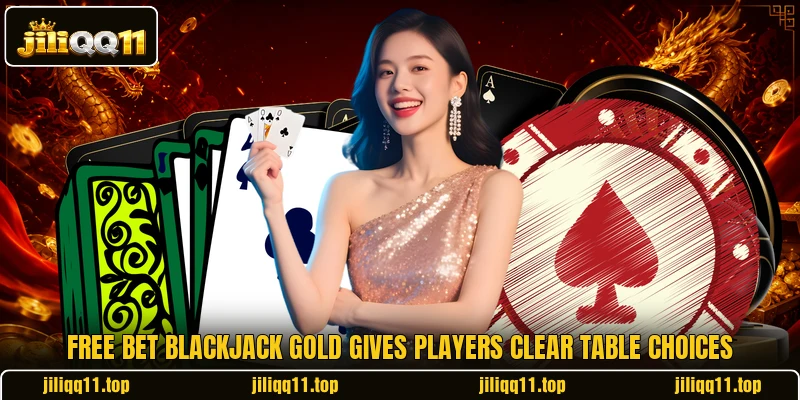 Free Bet Blackjack Gold gives players clear table choices Free Bet Blackjack Gold gives players clear table choices