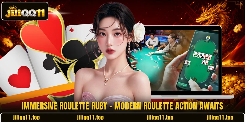 Immersive Roulette Ruby - Modern Roulette Action Awaits