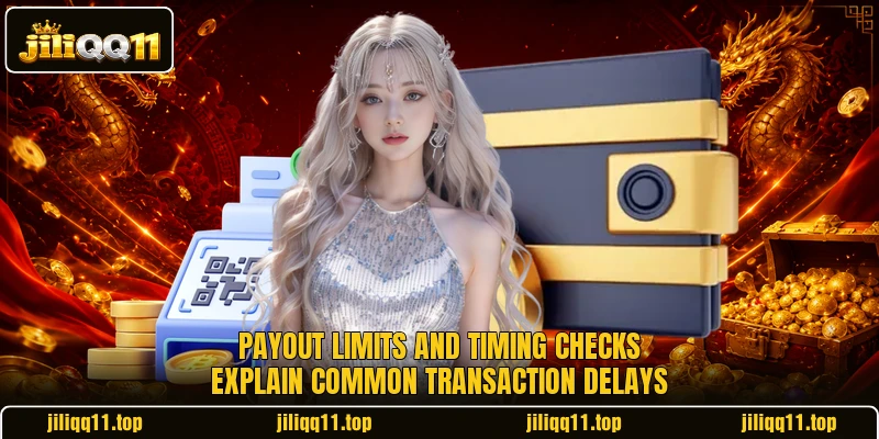 Payout limits and timing checks explain common transaction delays
