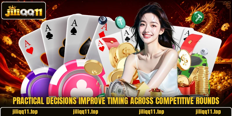 Practical decisions improve timing across competitive rounds