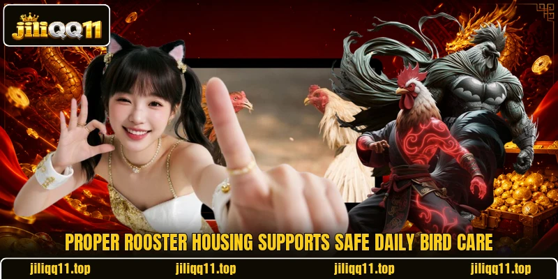 Proper rooster housing supports safe daily bird care Proper rooster housing supports safe daily bird care